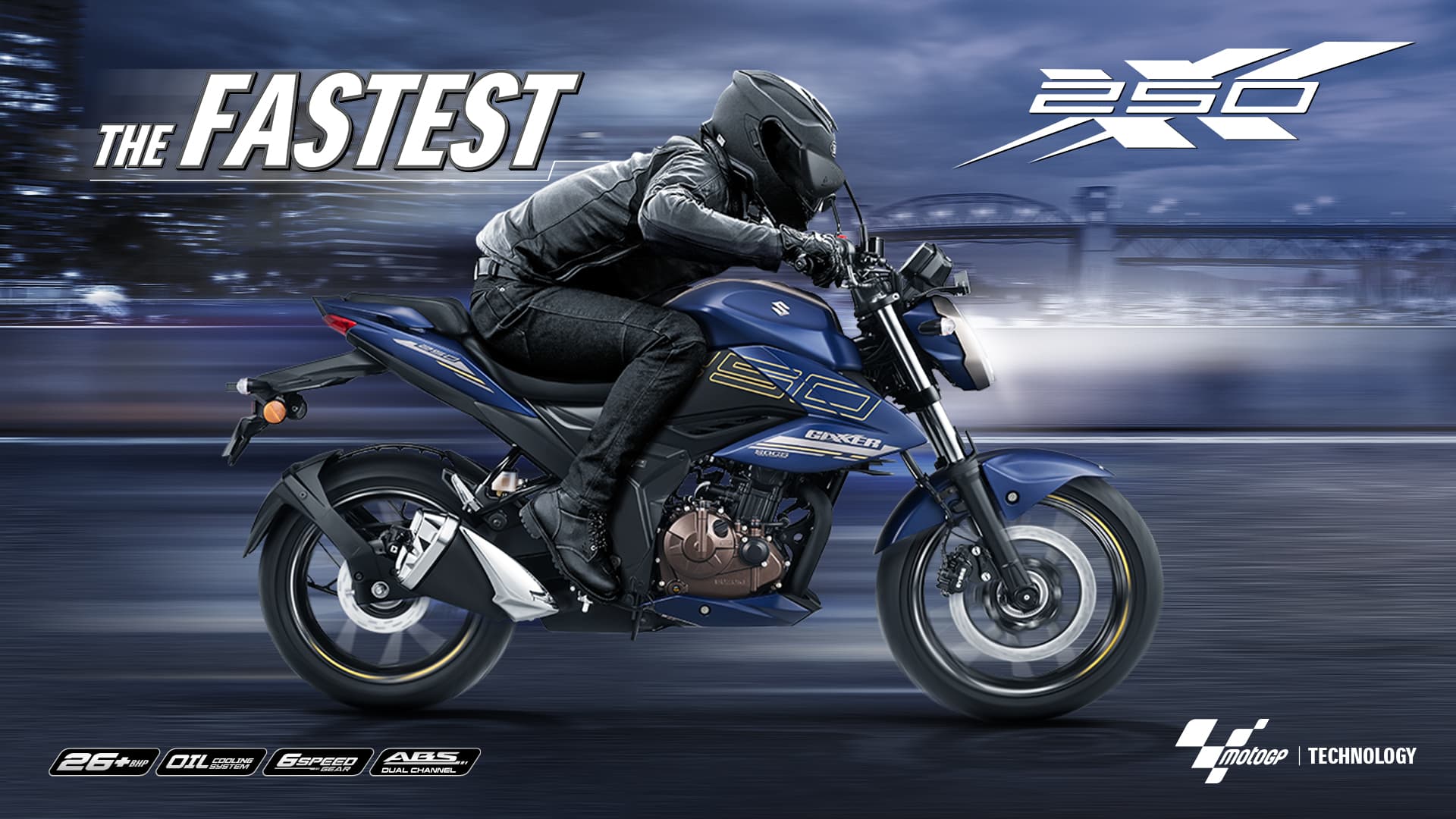 Gixxer 250 Matt Black